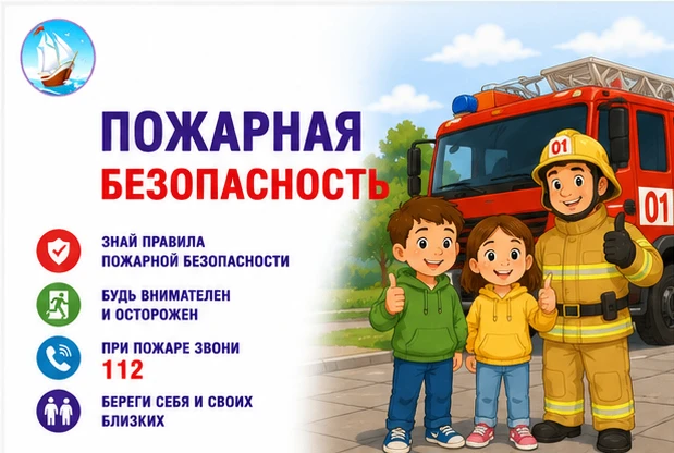 🚒ПОЖАРНАЯ БЕЗОПАСНОСТЬ
🔥Огонь – наш безусловный друг. Но он же  может  причинить нам огромный ущер
