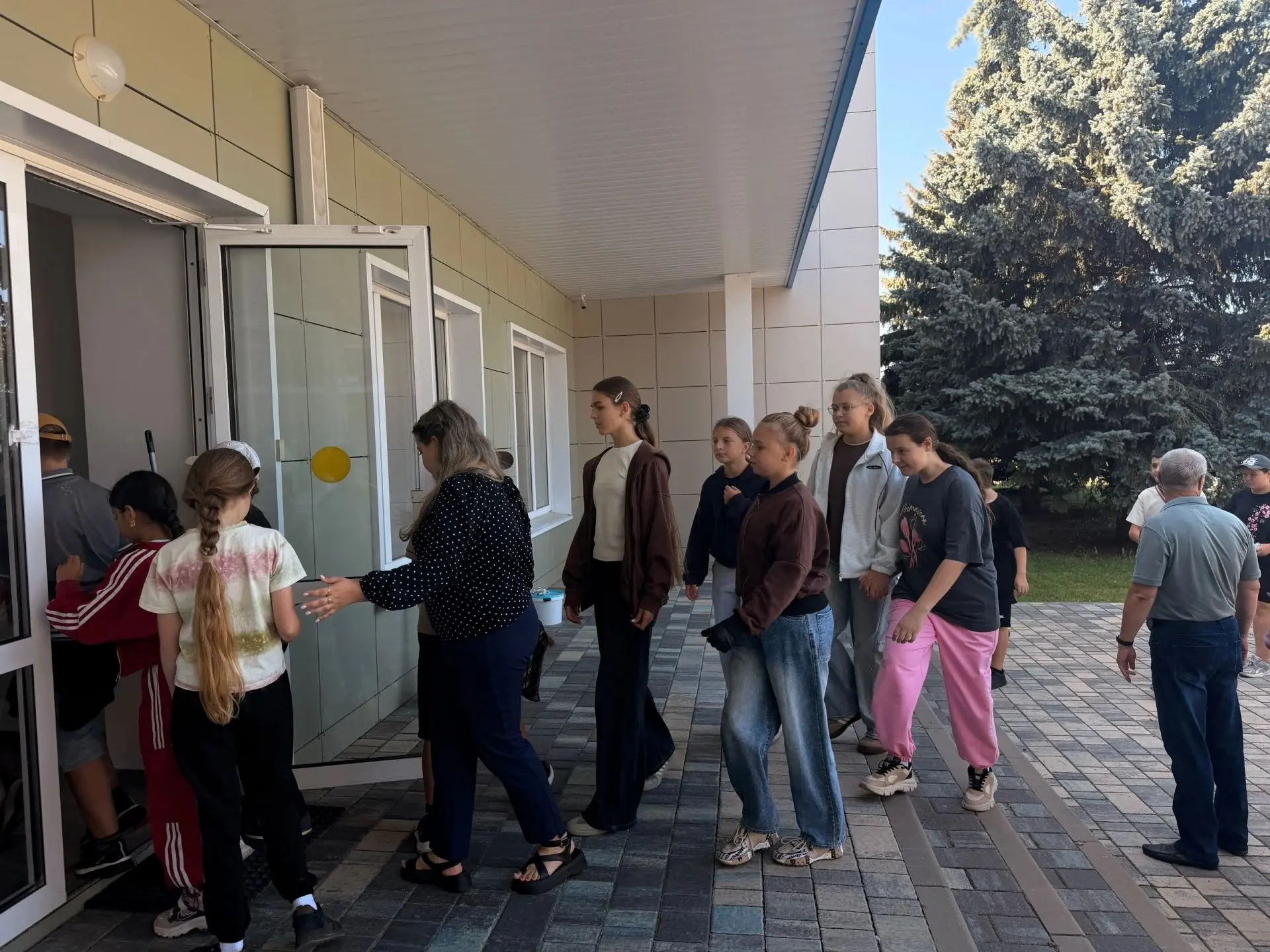 📖 28 августа в школе прошёл пробный учебный день.