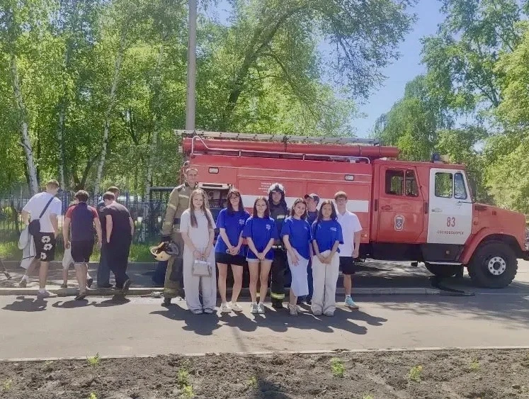 В гостях у настоящих героев! 🚒