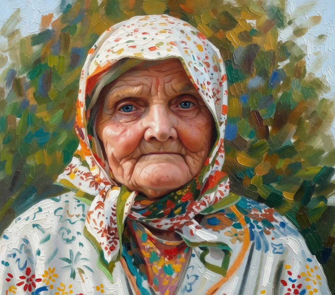 Стоя на балконе, Наташа с жалостью смотрела на свою свекровь, которая сидела в темноте на скамейке у