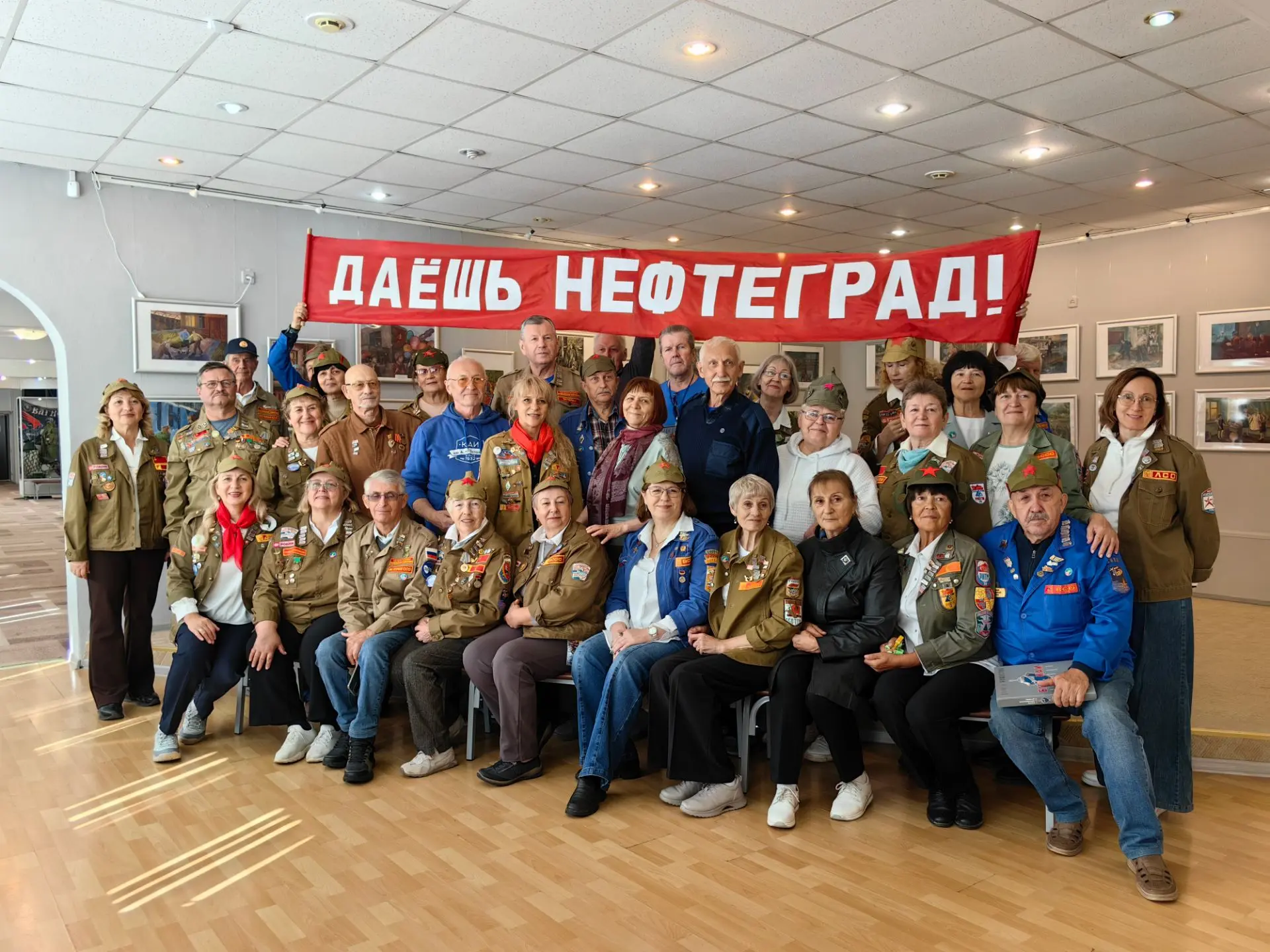 #музейсейчас посетили бойцы ССО "РИТМ" и БКД КАИ "Север". Осмотрели выставку "С мечтой ...