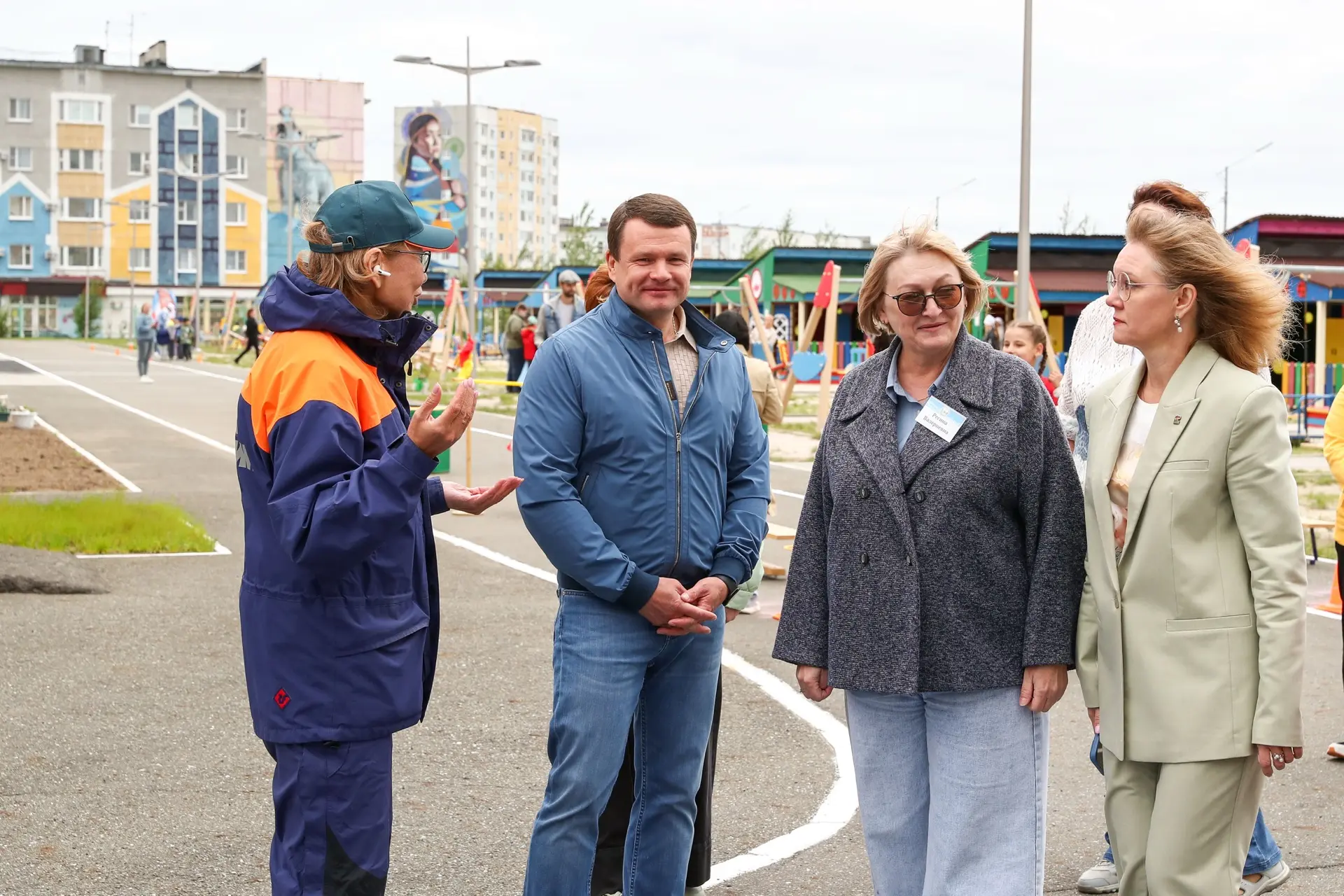 В этом году впервые организовали на базе детского сада «Газовичок» пришкольный детский лагерь. Сейча