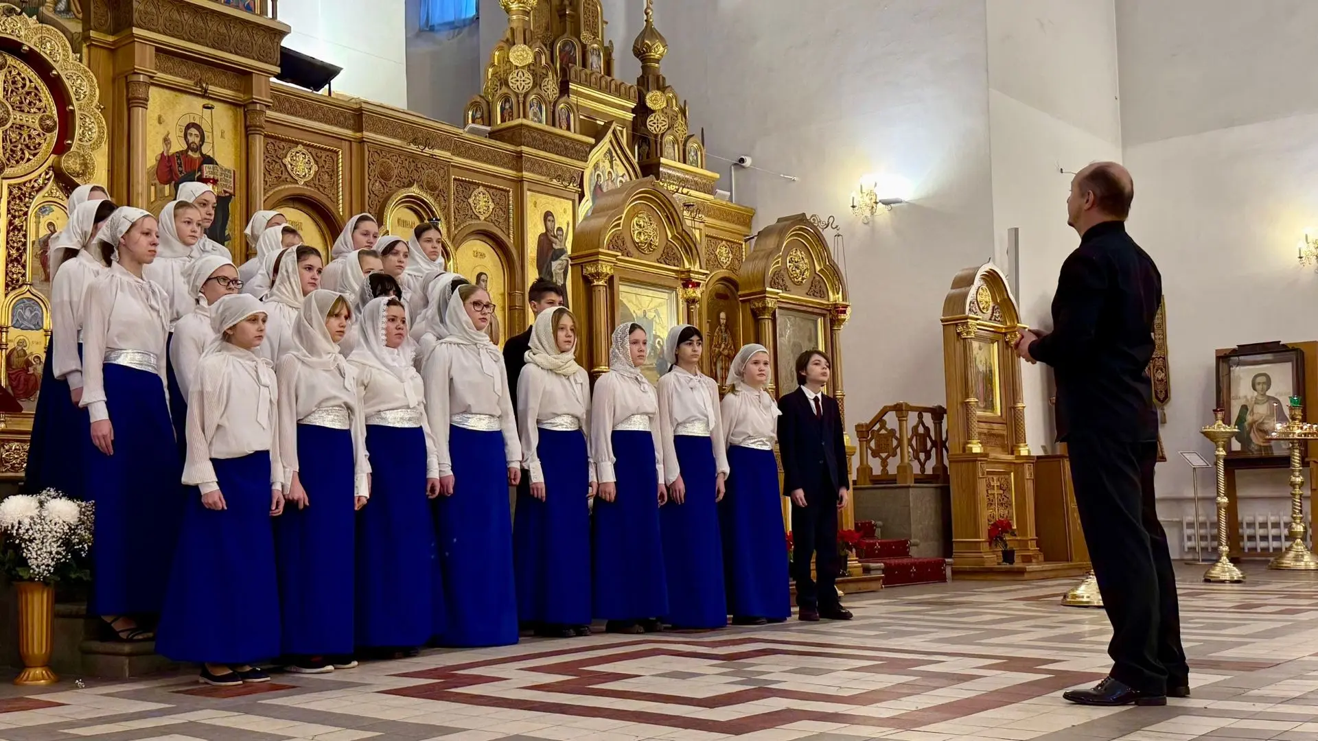 🎶 Старший хор «Элегия»: выступление на Святочном фестивале 🎵Вчера старший хор «Элегия...