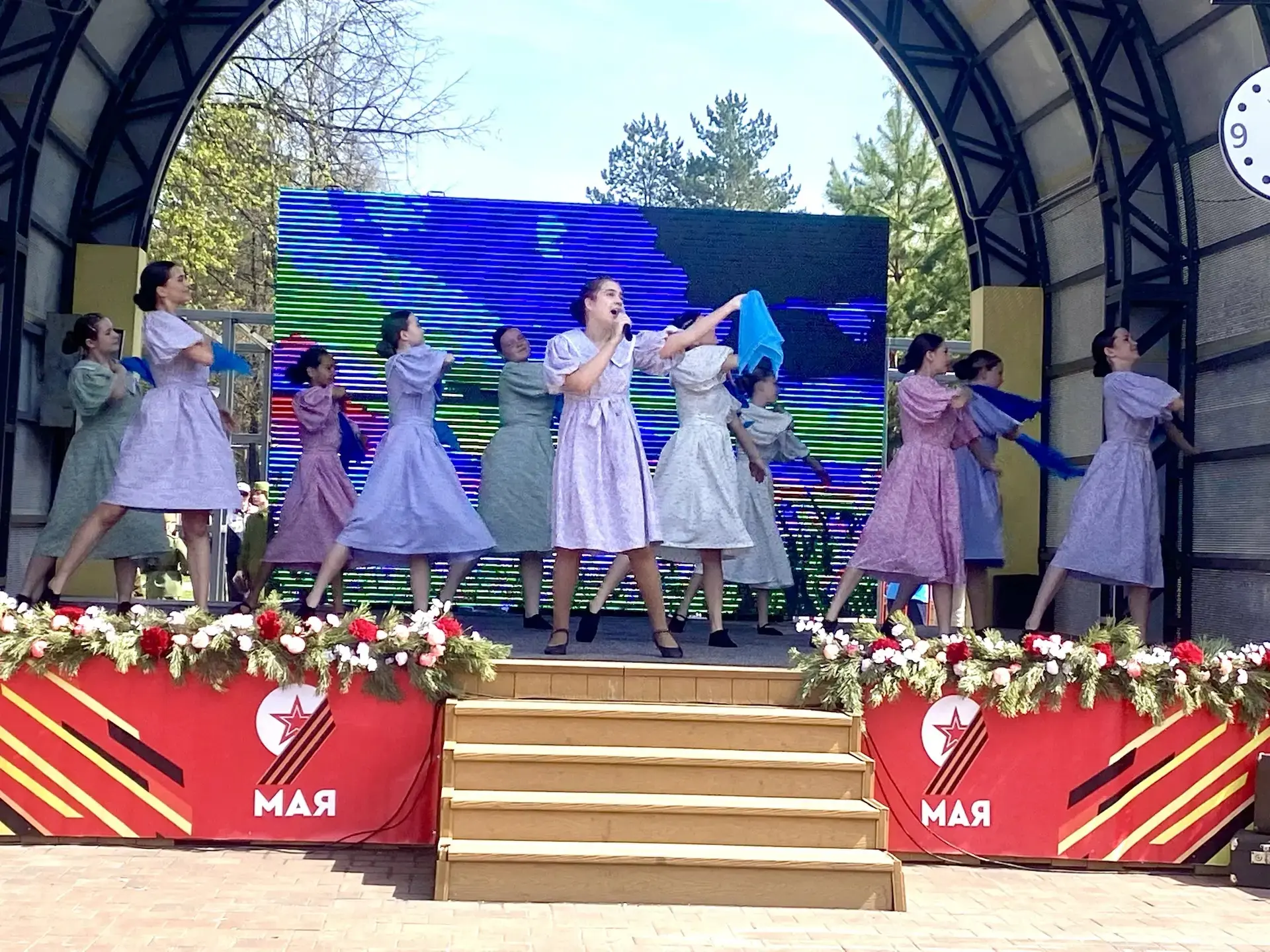 🎗️Дворец культуры "Родина" принял участие в культурно-патриотической акции "Синий плат...