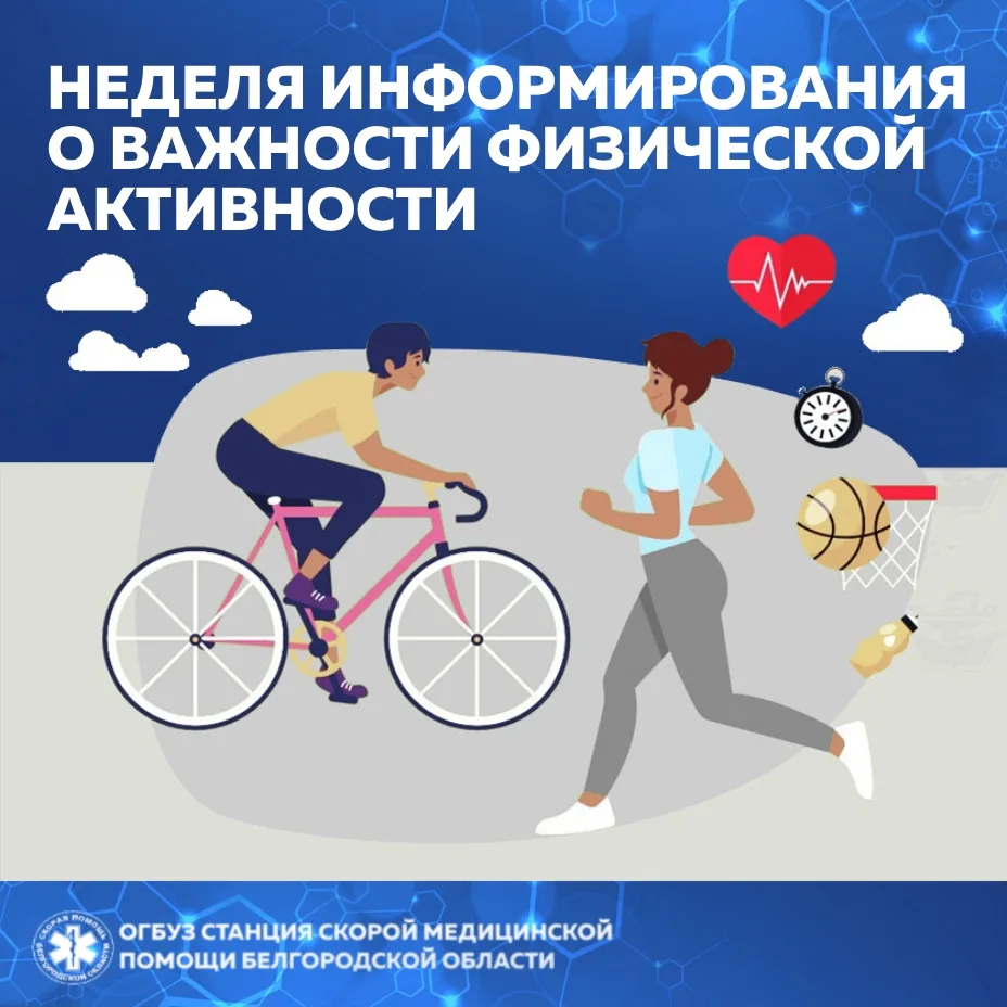 🏋‍♂🏄‍♀ С 8 по 14 июня - "Неделя информирования о важности физической активности"

Регулярная физич