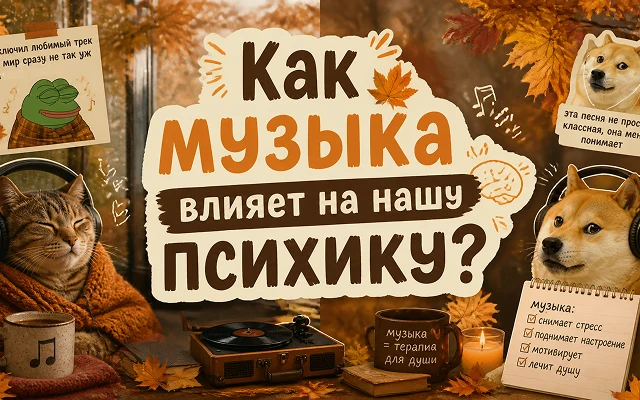 🎶 Сегодня Международный день музыки. Как звуки управляют нашей психикой?