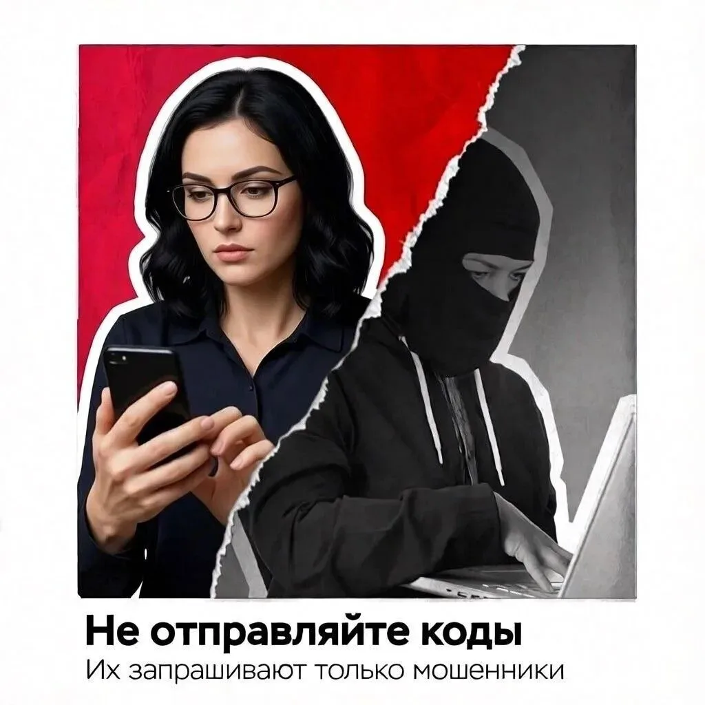 Попросили код из SMS? Не отправляйте! ❌

Управляющая компания предупреждает: чтобы выманить у вас ко