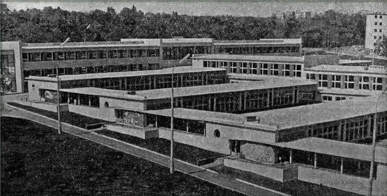 On this day, June 10, 1965, the construction of a unique school No. 5 was completed in ...