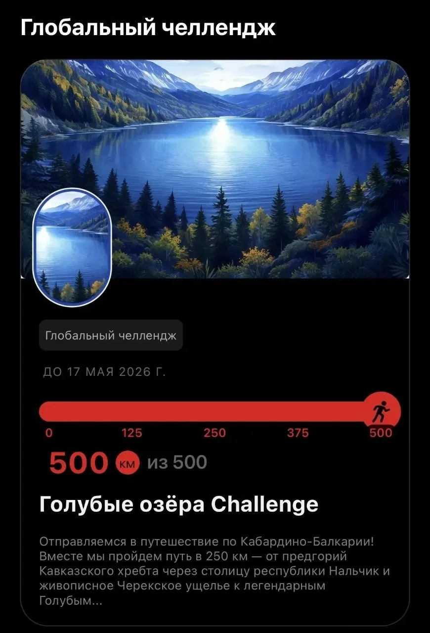 «Голубые озёра Challenge»