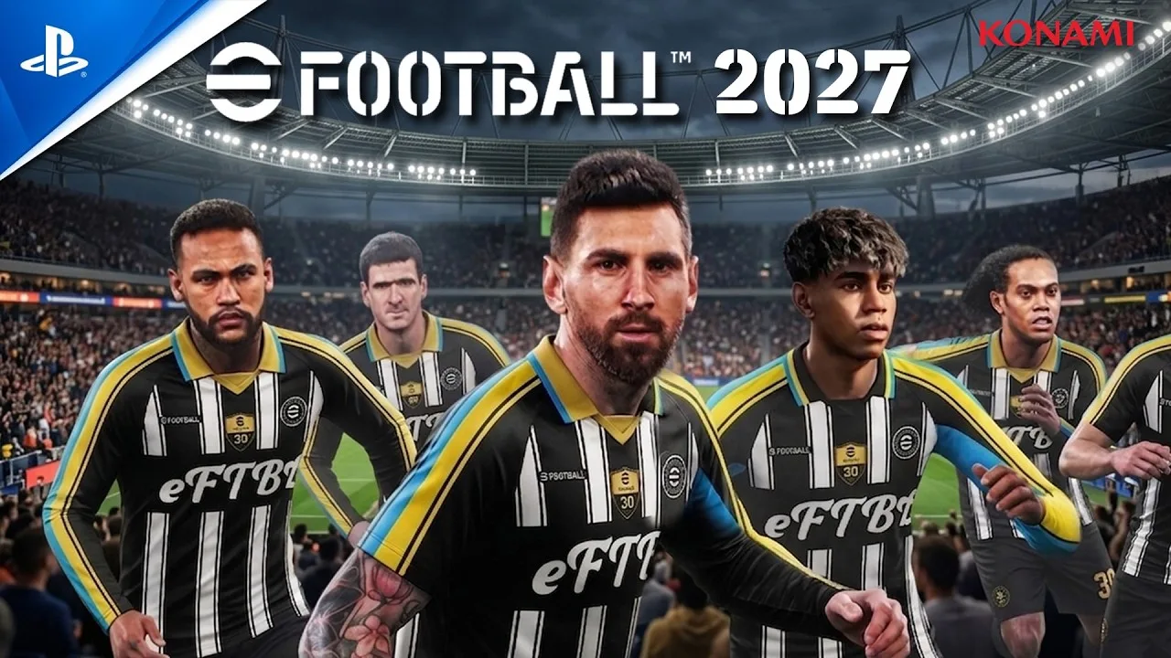 eFootball — следующее ежегодное обновление 2027 выйдет 13 августа. По случаю анонса разработчики уже