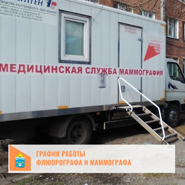 Мобильные флюорограф и маммограф продолжат выездную работу в территориях в мае  🚑 5 мая мобильный фл