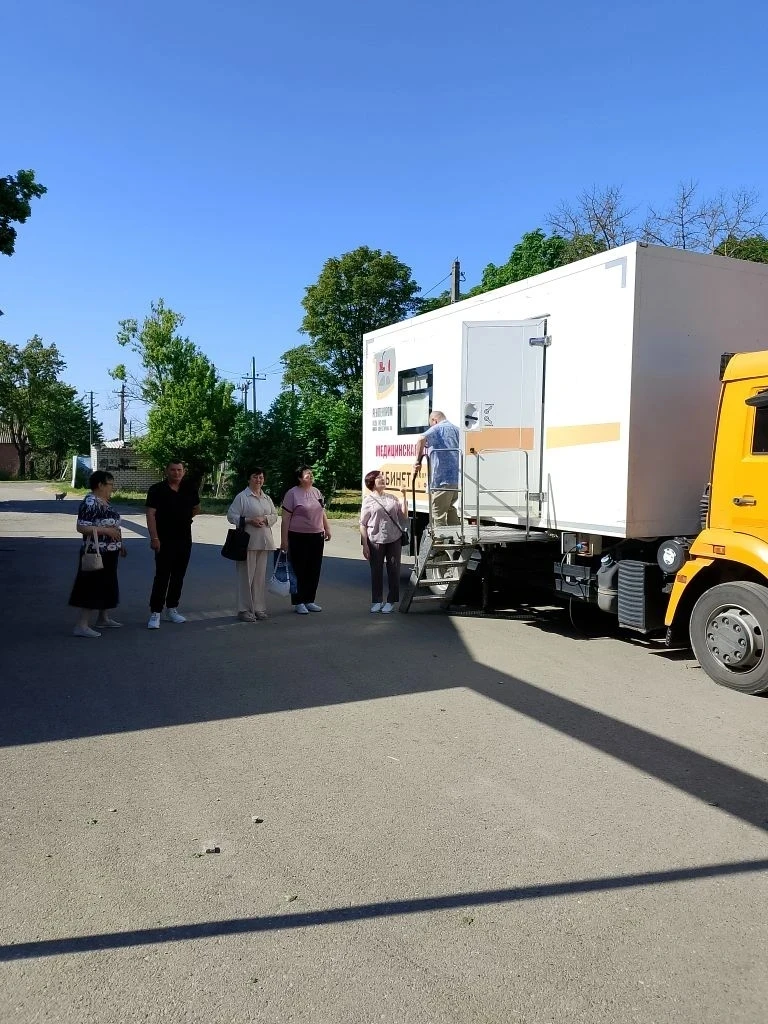 Забота о здоровье — в каждый дом!  23 мая в амбулатории посёлка МКК прошла выездная диспансеризация.