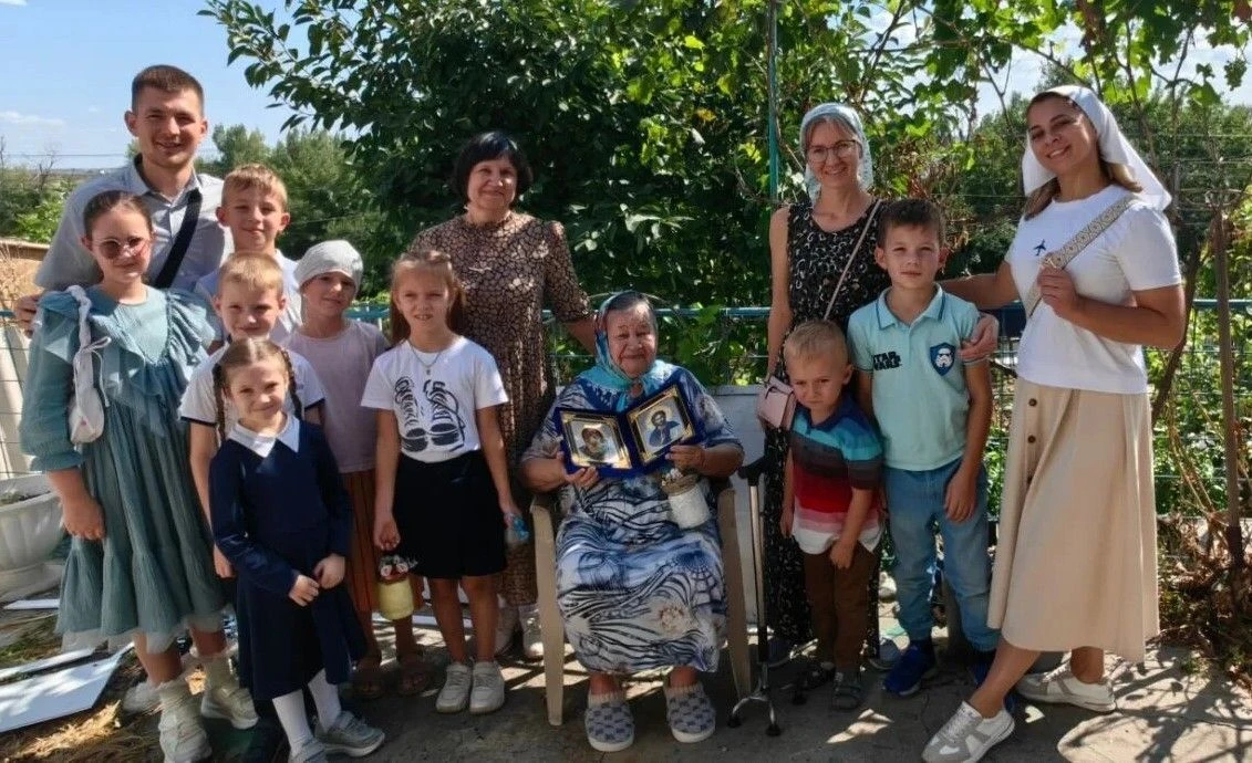 90-летний юбилей отметила наша многолетняя прихожанка и работница храма уважаемая Донин...