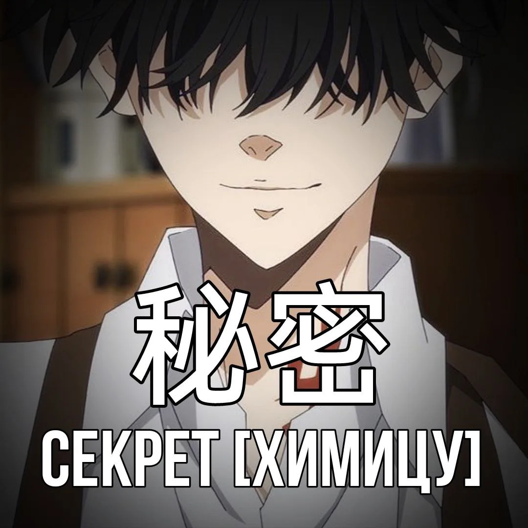 🤫Секрет - 秘密 [Химицу] – тайна, что-либо скрываемое.