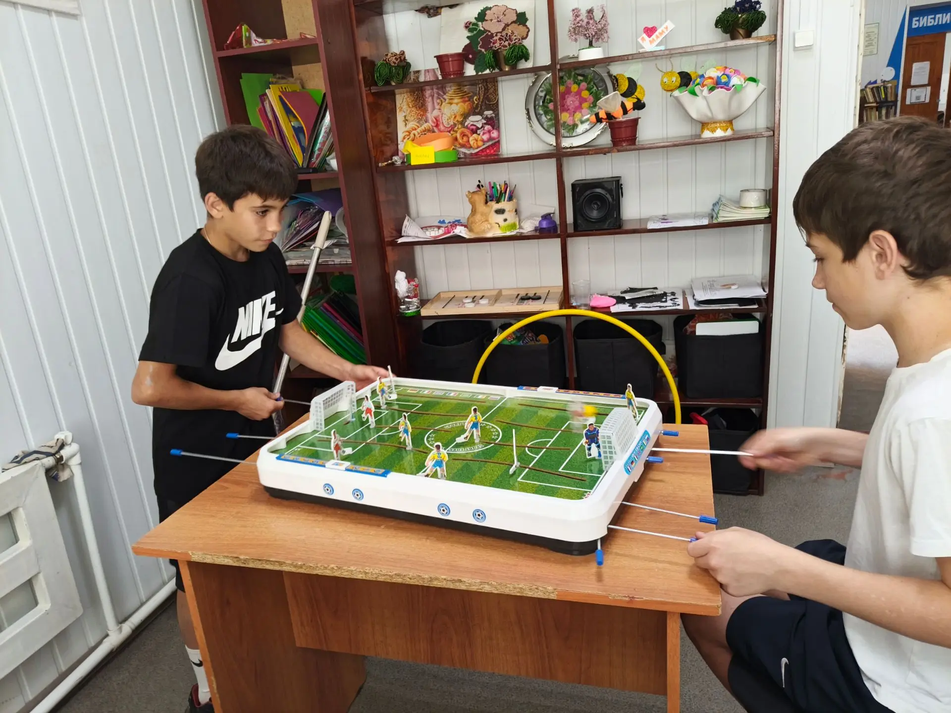 ⚽ Вчера в нашем Доме культуры кипела нешуточная борьба!

Мы провели обучение и турнир по настольному