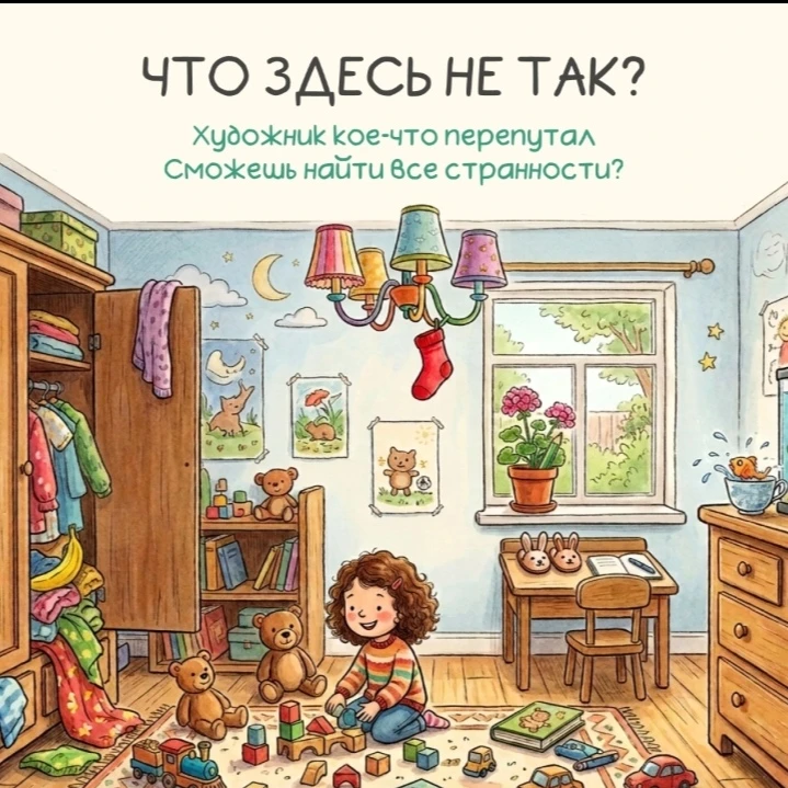 Дело для маленьких сыщиков!