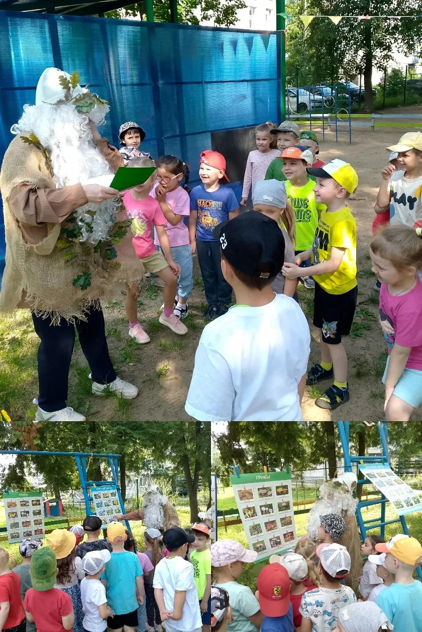 Лето - время добрых дел и лесных чудес!🌲🌳
Сегодня ребята группы №3 "Пчёлки"🐝 и группы №2 "Солнышк