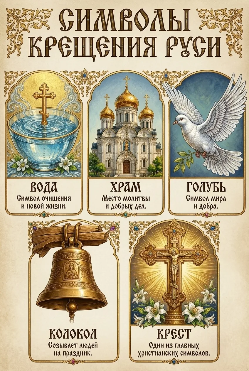 С ДНЁМ КРЕЩЕНИЯ РУСИ!