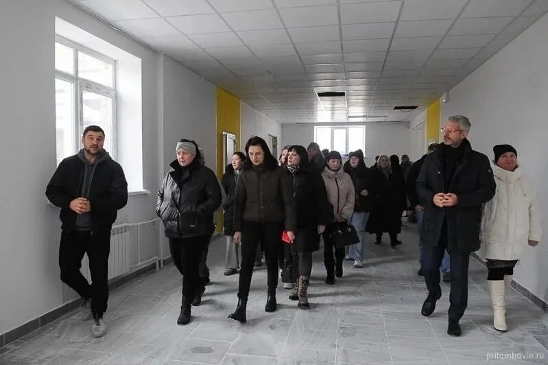 Ход ремонта школы в посёлке совхоза «Комсомолец находится под контролем  По народной программе «Ед