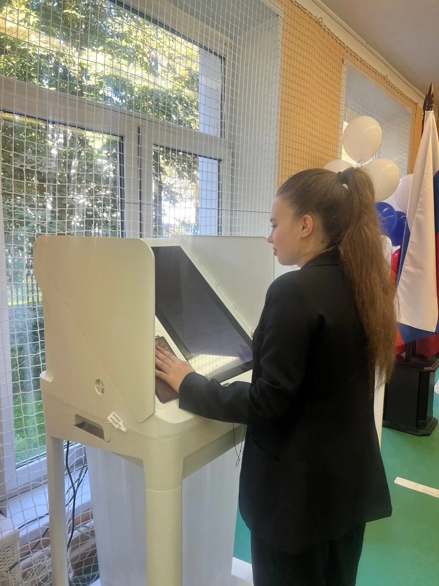 Сегодня активисты местного отделения приняли участие в голосовании на выборах депутатов...