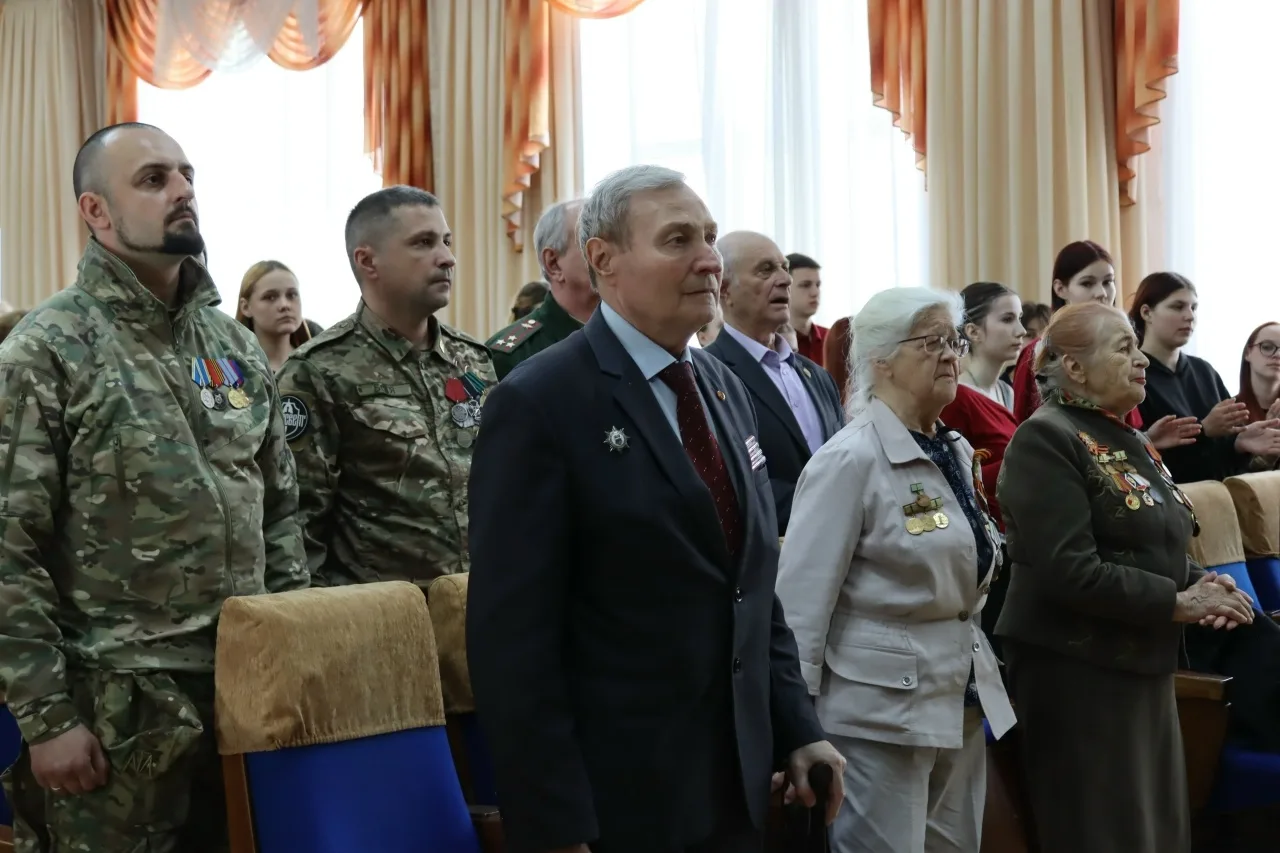 ⭐13 мая в актовом зале колледжа была представлена литературно-музыкальная композиция «О...