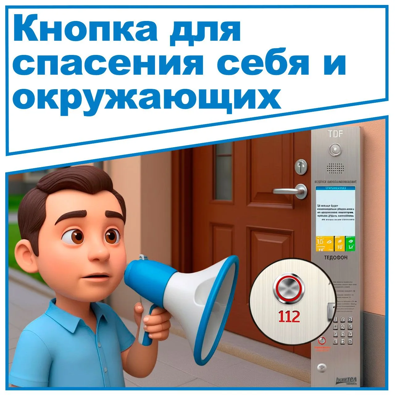 Напоминаем о самом важном! 🛡️В экстренной ситуации счет может идти на секунды. Напомин...