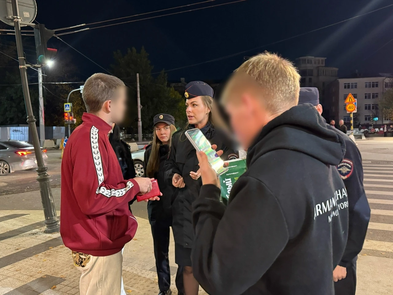 В Вологде полицейские провели профилактическую отработку мест массового пребывания подр...