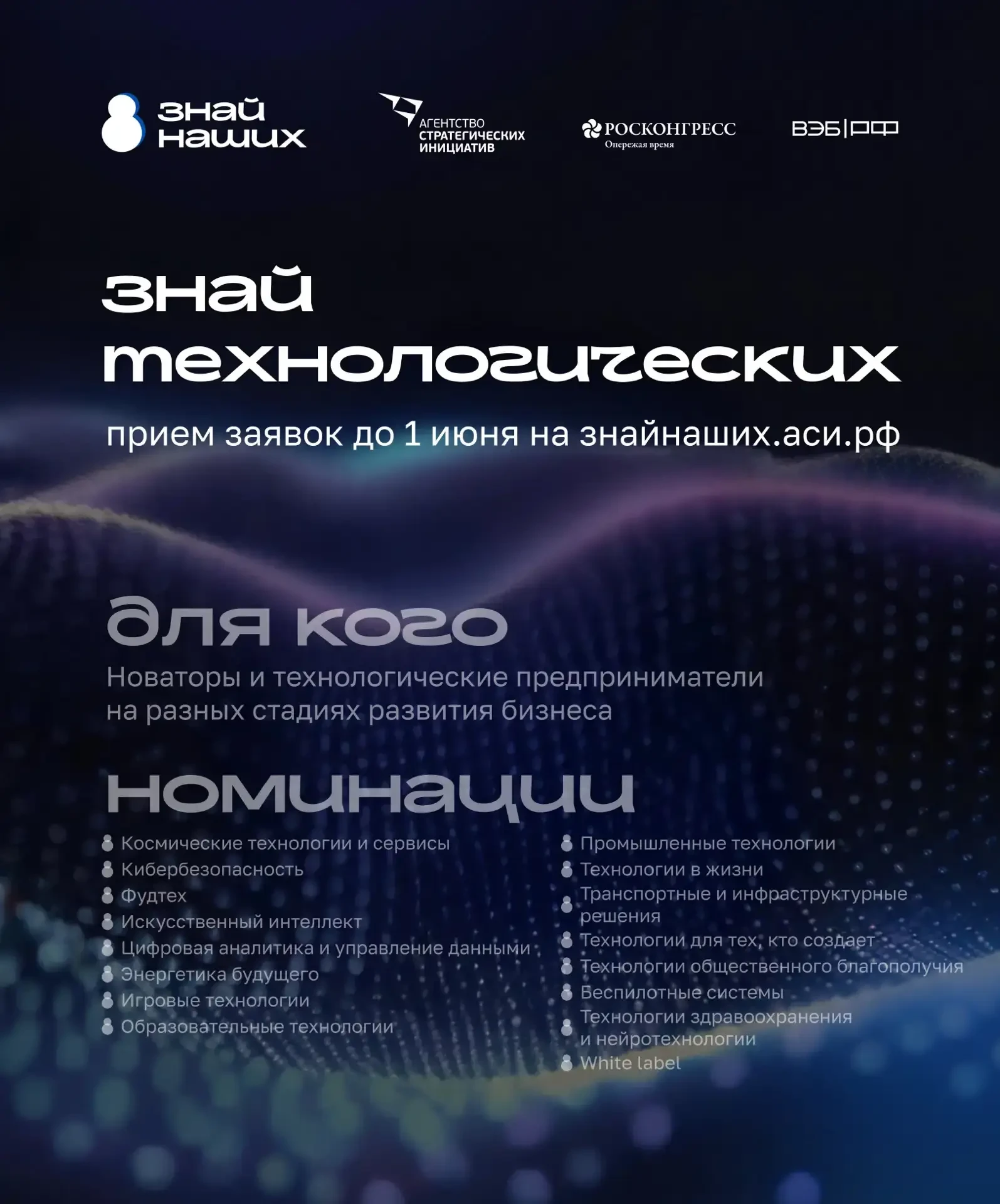 🚀 Мы — в номинации «Знай технологических»! Поддержите нас голосованием