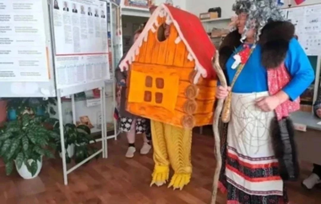 ⚡️Вот в таких костюмах пермяки приходят на избирательные участки🤣🤣