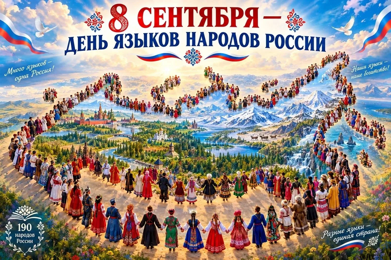 8 сентября – День языков народов России