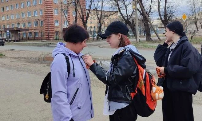 Акция «Георгиевская лента» - в Арсеньеве   Приморский край в числе первых запустил всероссийскую еже