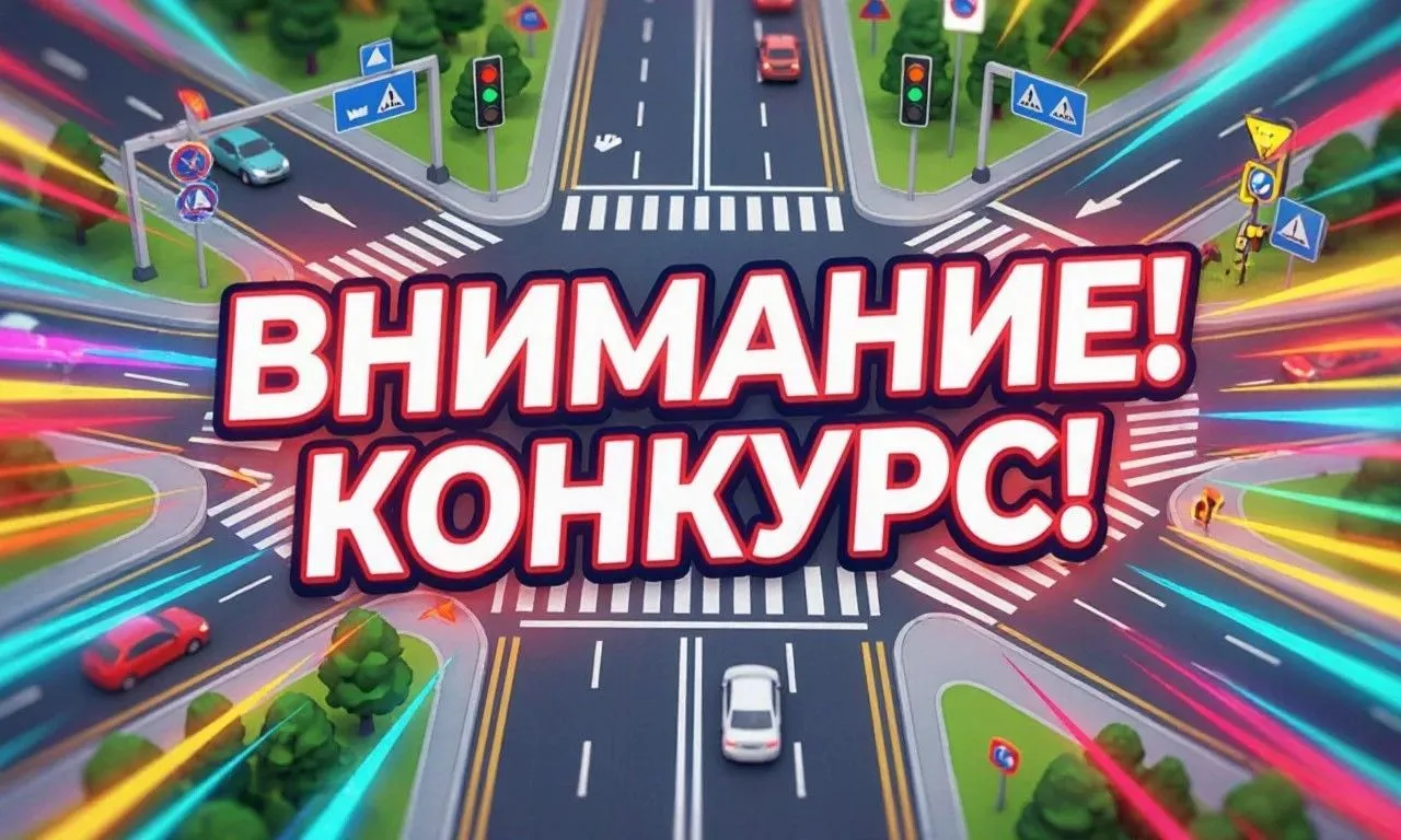 🎨Районный конкурс рисунков по ПДД «Правила движения – важны без исключения»