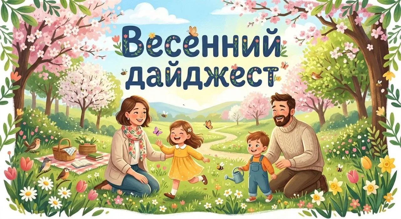 🌸Весна вдохновляет — встречайте наш новый дайджест!