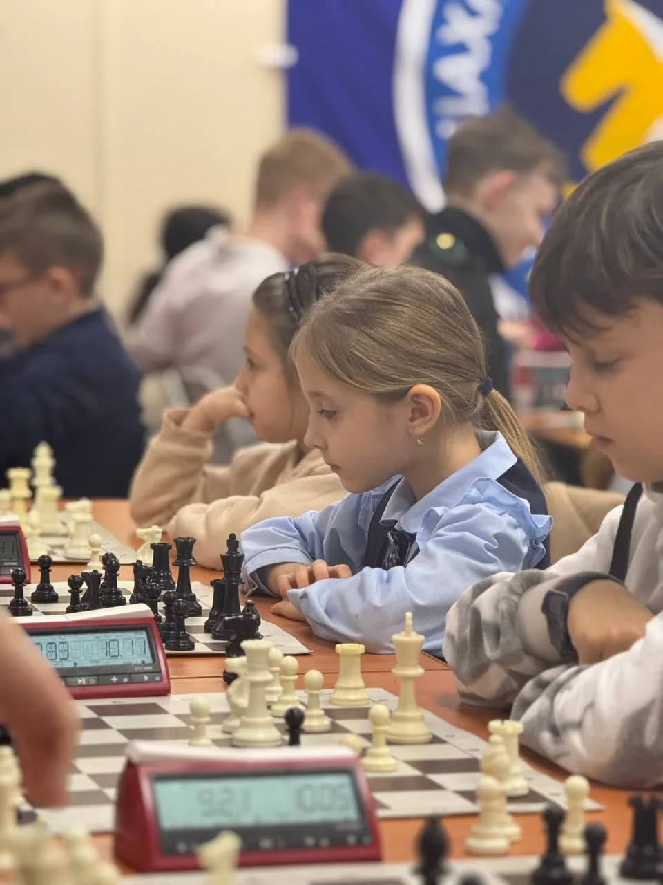 ♟️ Наши юные гроссмейстеры в деле!  Сегодня команда нашей школы приняла участие  в Муниципальном эта
