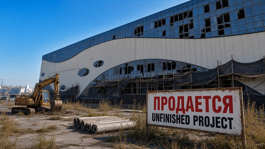 В Белгороде на торги выставили недостроенный ТЦ на Богдана Хмельницкого