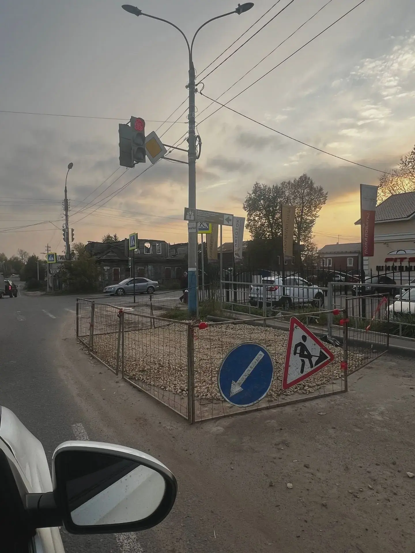 В Арзамасе работу бросили недоделанной на две недели