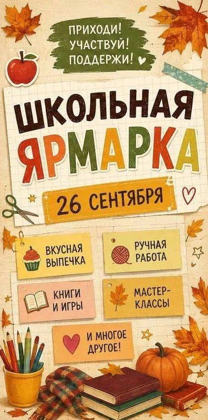 🎡ШКОЛЬНАЯ ЯРМАРКА 2026🎢