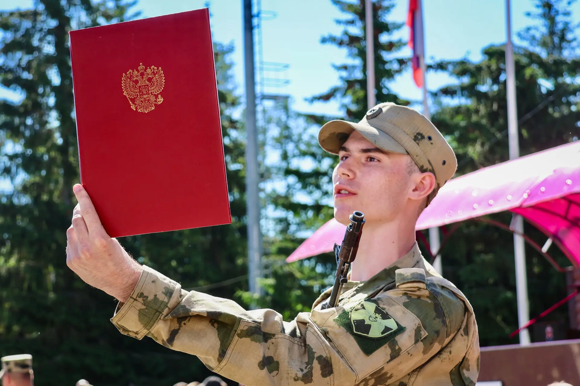 🫡Сегодня в Ленинградской области состоялась торжественная церемония принятия Военной присяги военно