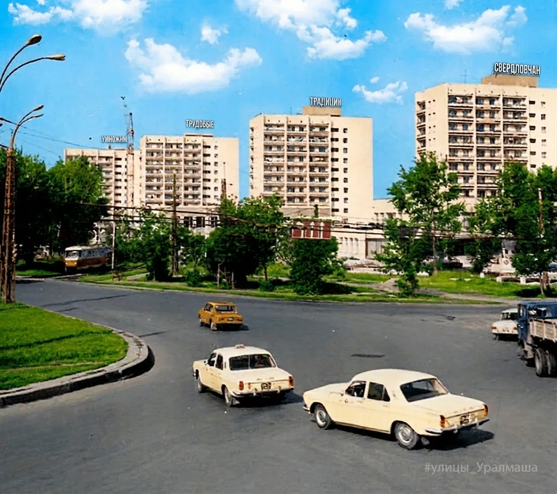 1980-82 гг. Начало ул. Машиностроителей, а дома с адресом ул. Кузнецова 😊
