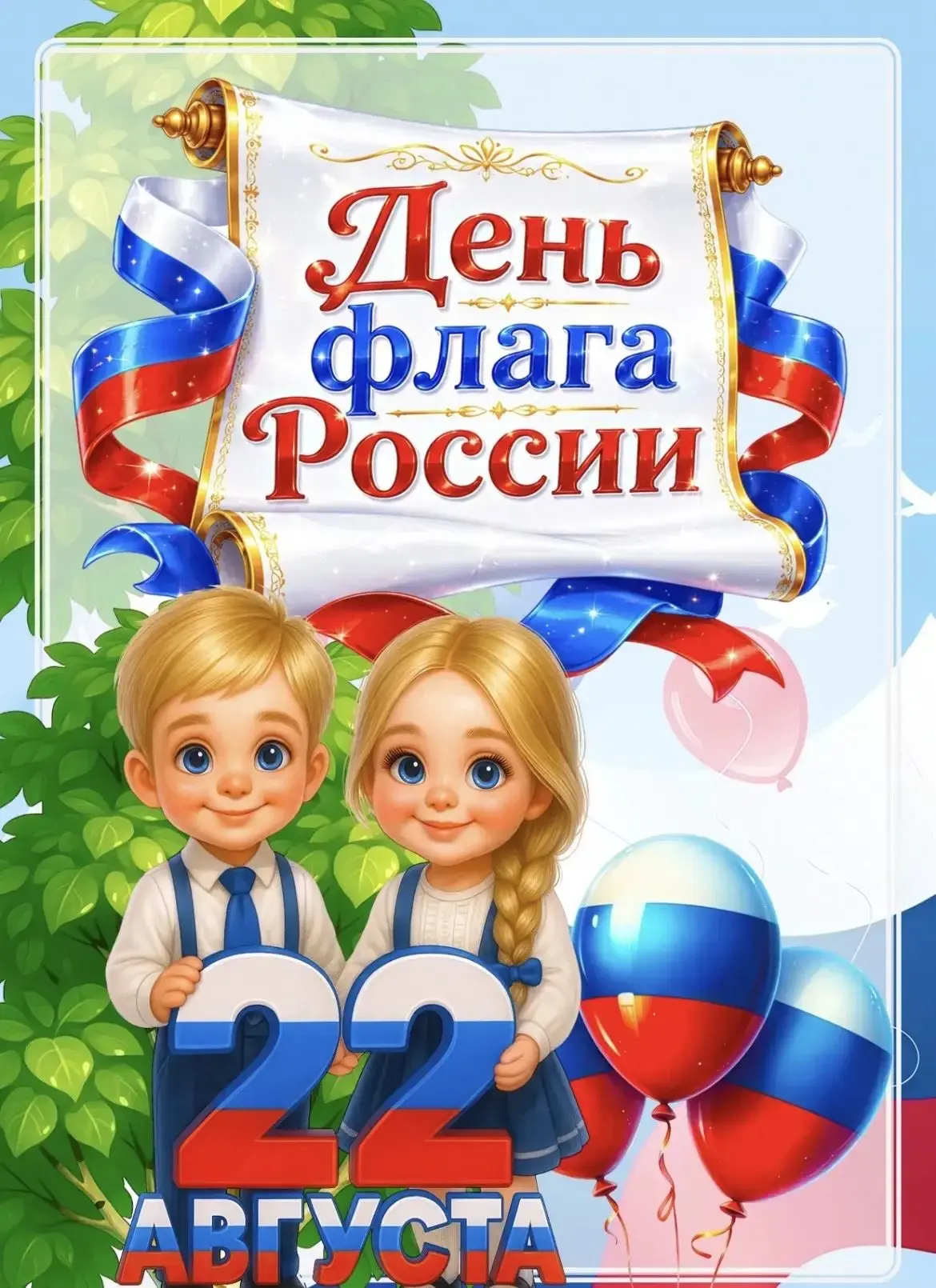 🇷🇺 Наш флаг- наша гордость!