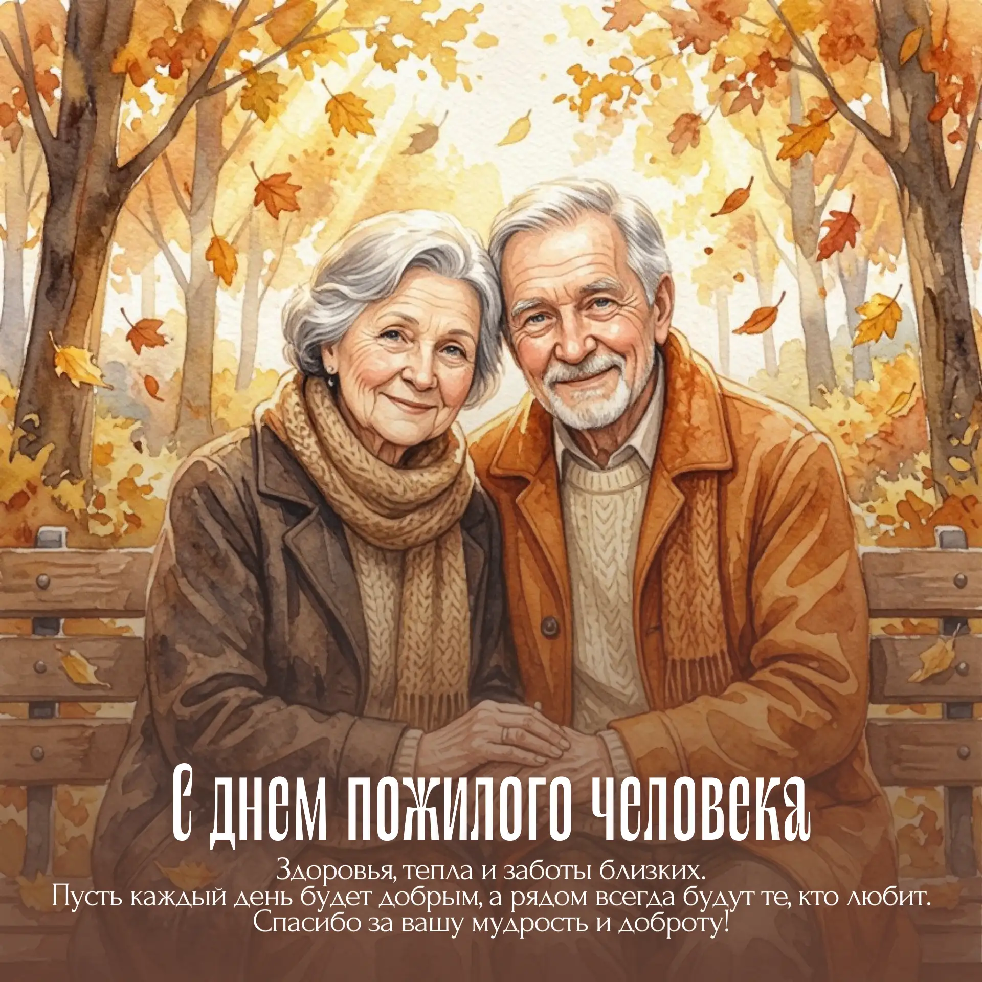 🙏 С Днём пожилого человека!