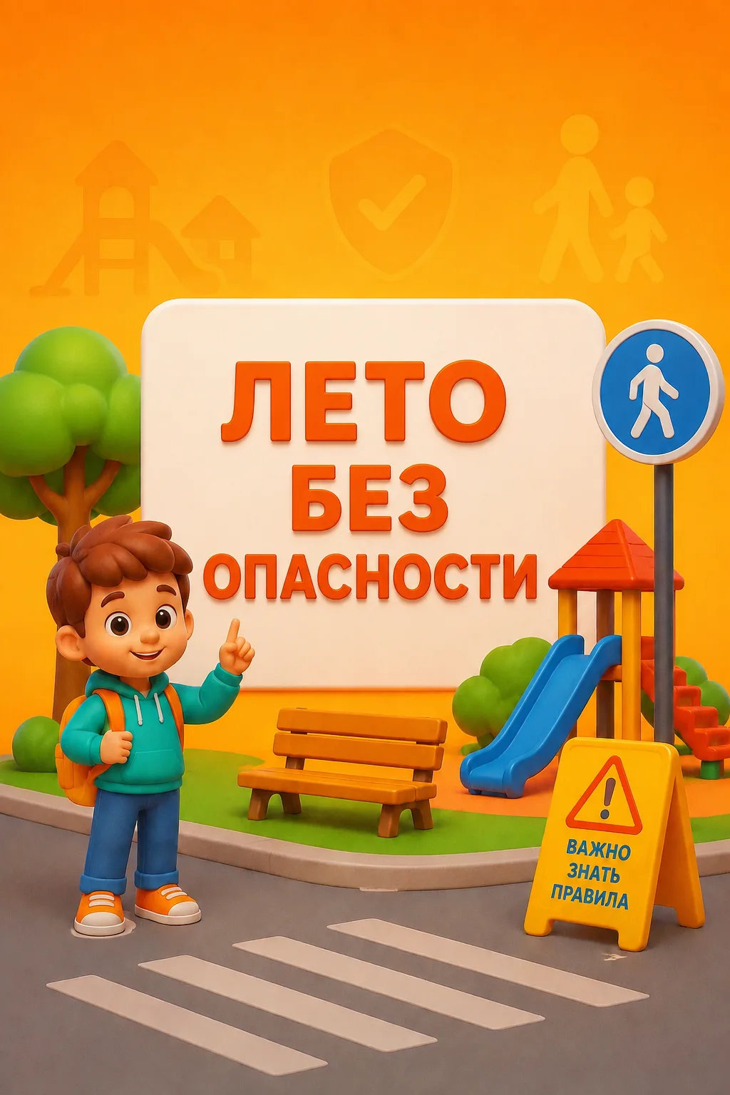 ☀️ Лето — время свободы и ответственности

Каникулы пахнут клубникой, костром и ветром в лицо. Это д