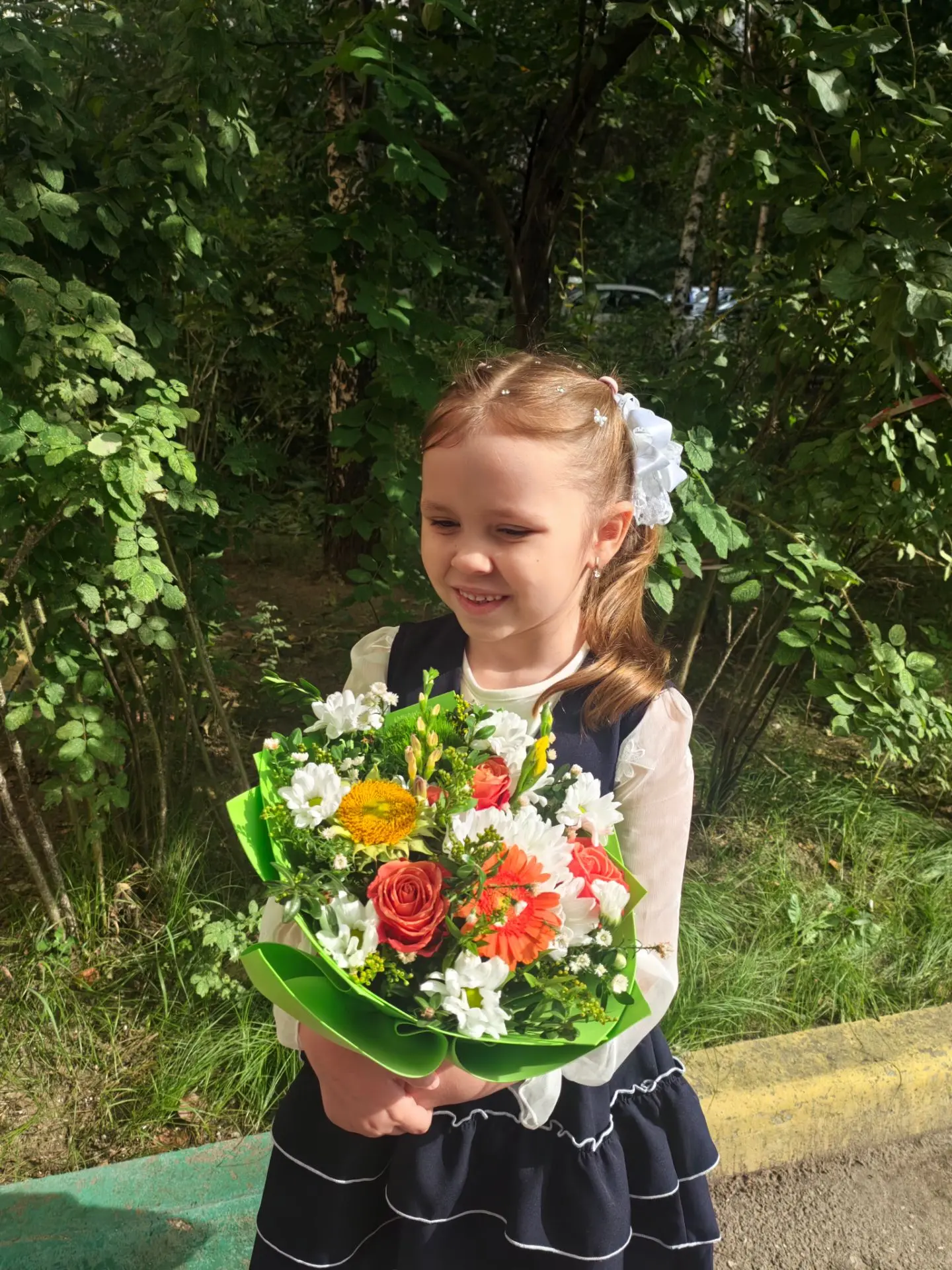 Моя первоклашка 🥰😘