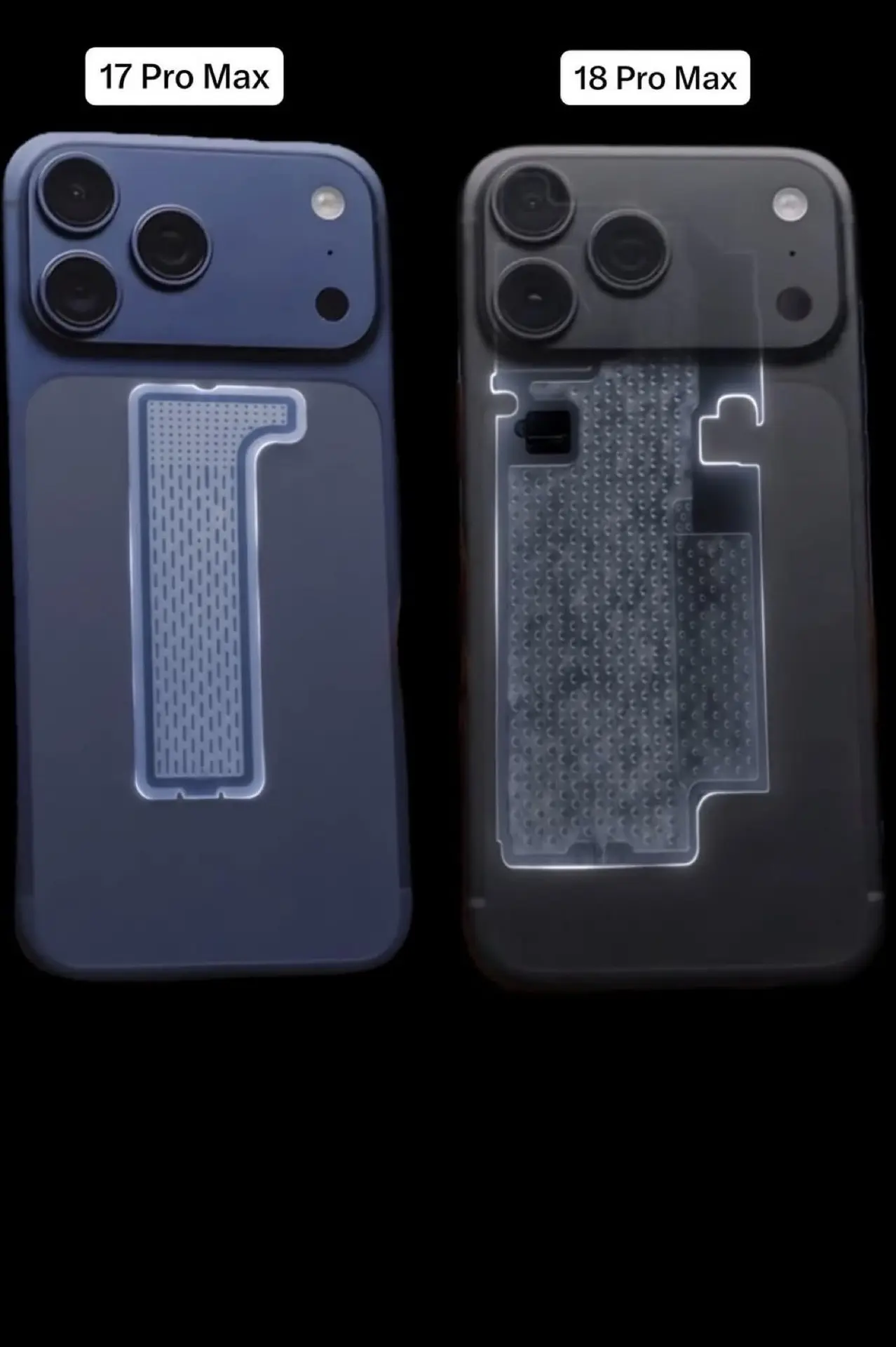 iPhone 18 Pro и его отличия от предыдущего айфона — это  улучшенная система охлаждения ...