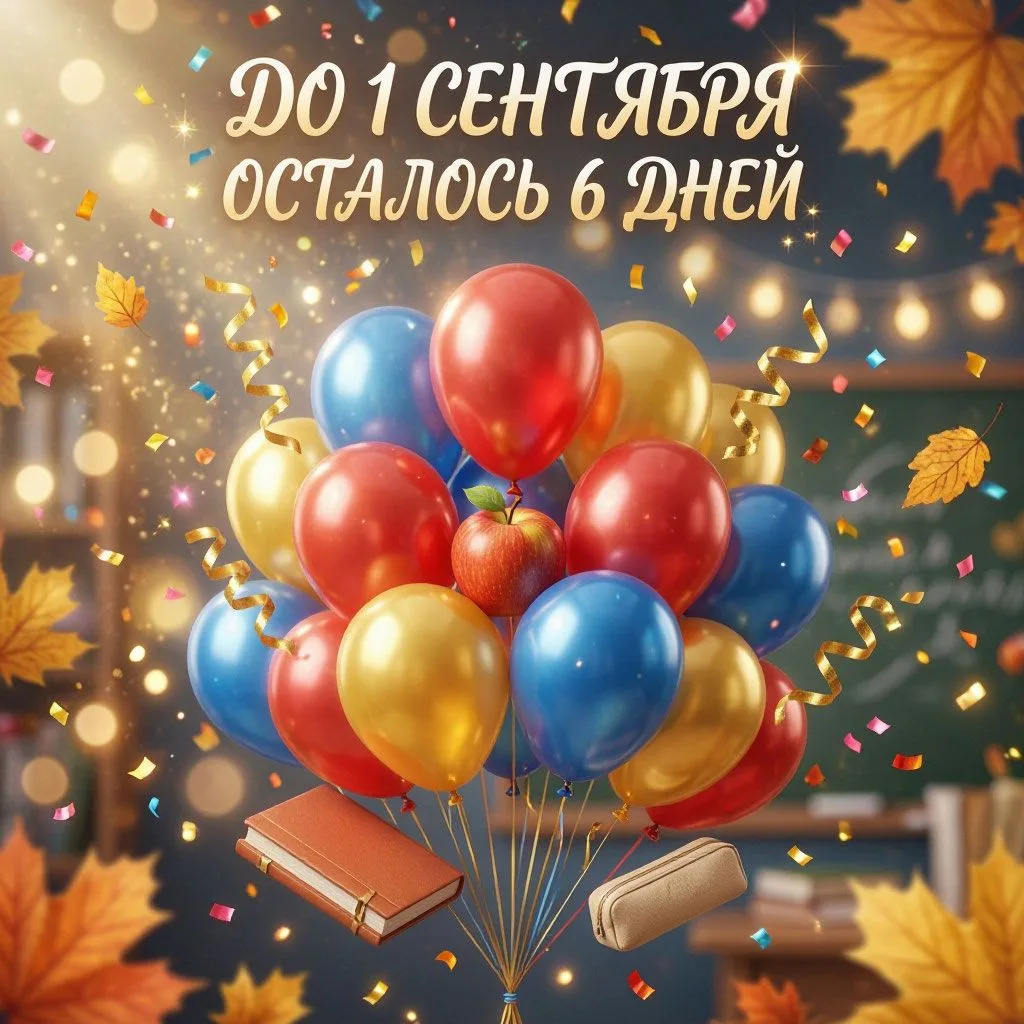 До 1 сентября осталось всего 6 дней! ☀️Мы уже скучаем по школьным звонкам, по улыбкам у...