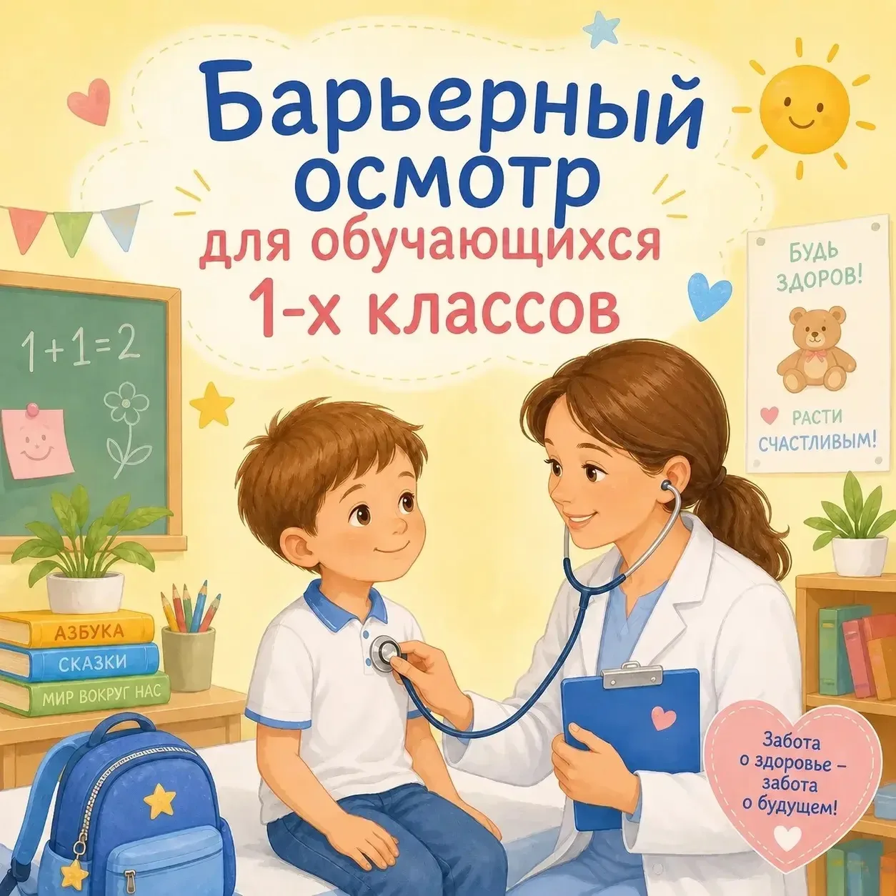 ‼️Уважаемые родители (законные представители) наших первоклассников!
