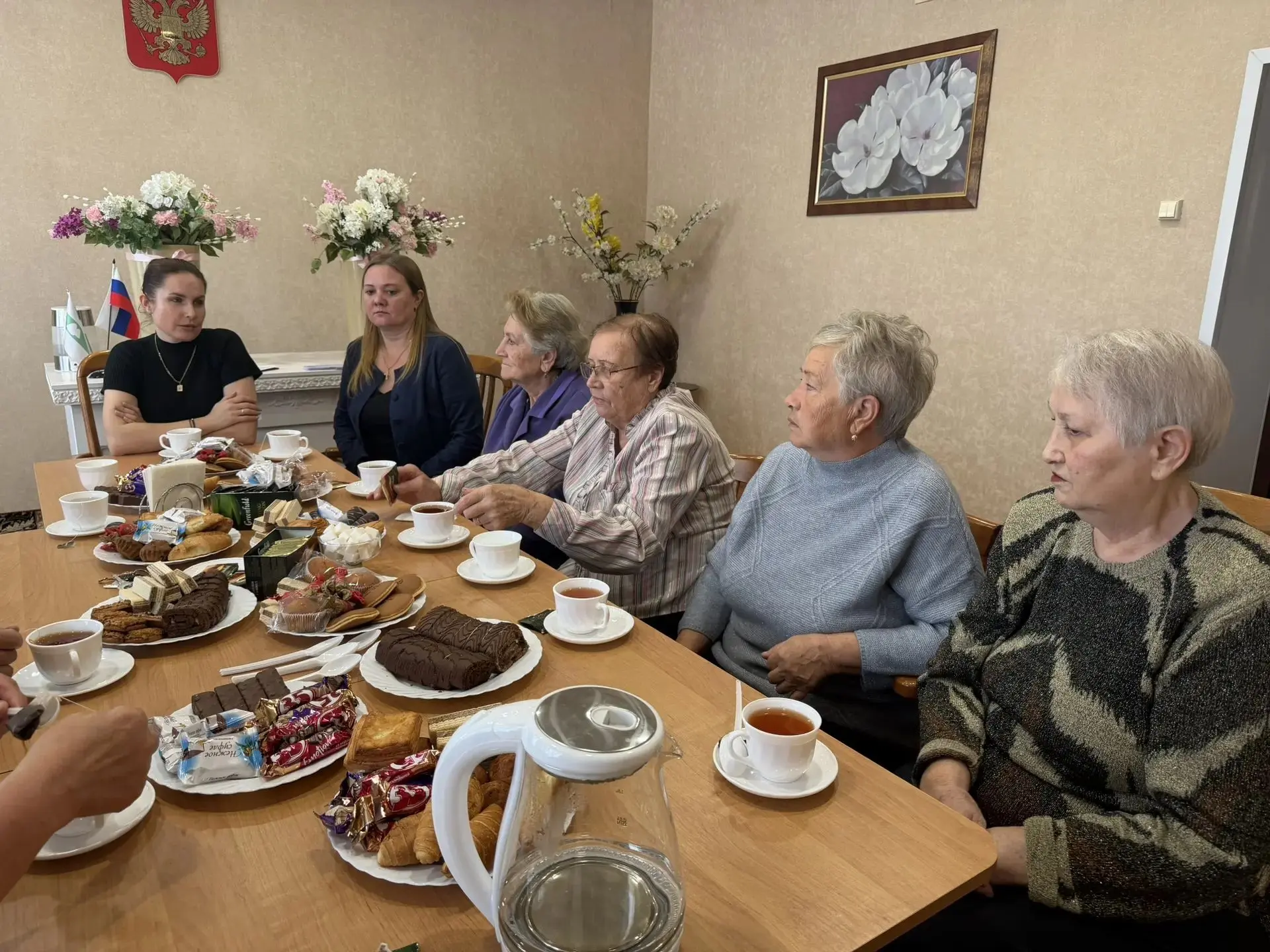 Сегодня мы принимали дорогих гостей - наших уважаемых ветеранов, которые много лет отда...