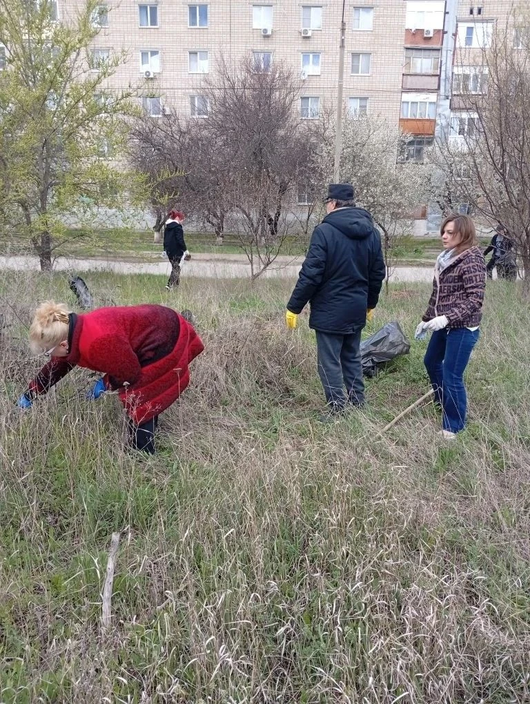 🧹 Сотрудники филиала Детской школы искусств имени Минченкова провели очередную уборку территории - н