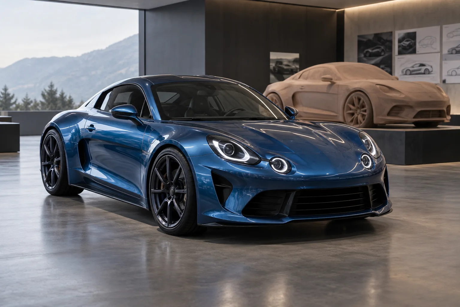 Новый Alpine A110 выйдет в 2027 году — первым будет электрокар с двумя моторами