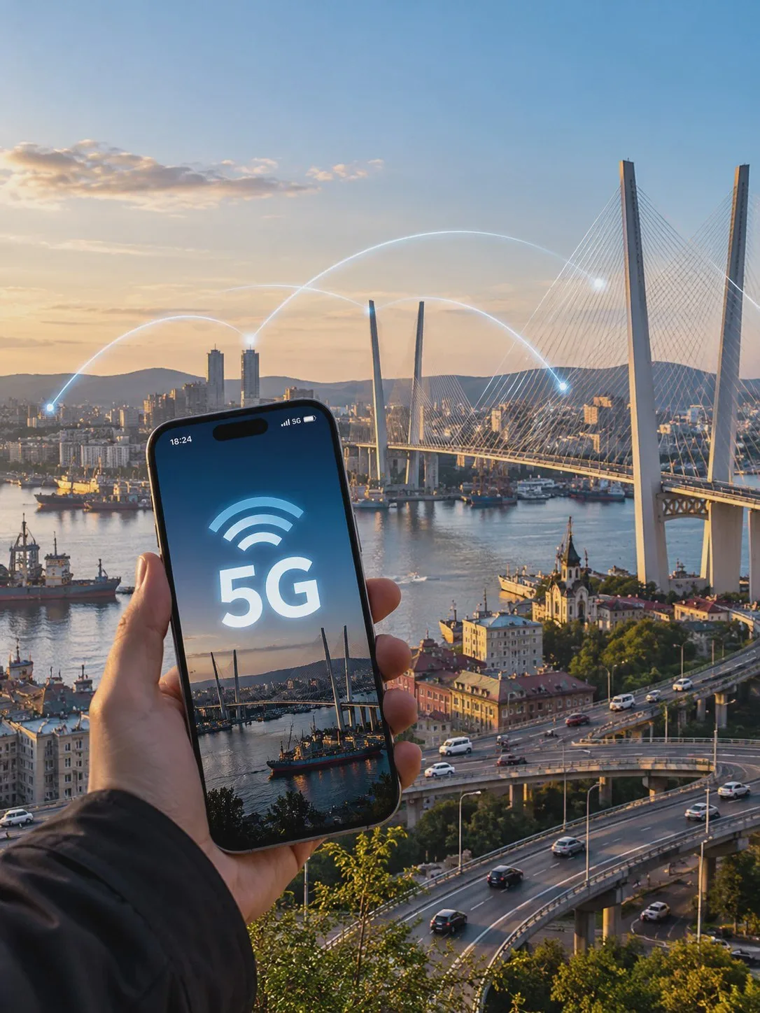📡 5G появится во Владивостоке в 2027 году